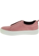 Steve Madden Scarpe slip-on platform senza lacci fashion donna in raso rosa