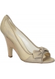 Decoltè spuntate Stella McCartney in Finta pelle beige