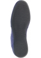 Hogan Sneakers basse fashion con punta arrotondata da donna in camoscio blu