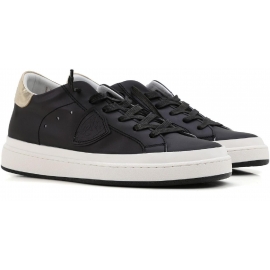 Sneakers Philippe Model donna in pelle nero