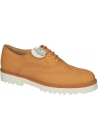 Stringate brogue Hogan donna in pelle arancione