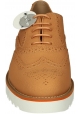 Stringate brogue Hogan donna in pelle arancione