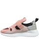 Tod's Sneakers da donna in camoscio e pelle multicolore cinturino con velcro