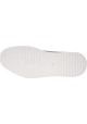 Giuseppe Zanotti Sneakers slip-on da donna in tessuto argentato con stelle e strass