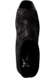 Giuseppe Zanotti Stivaletti con tacco basso da donna in pelle scamosciata nera