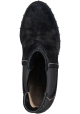Jimmy Choo Stivaletti alla caviglia da donna in pelle scamosciata nera con borchie