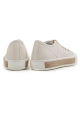 Sneakers basse Tod's donna in pelle bianco