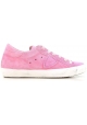 Sneakers basse Philippe Model donna in scamosciato rosa