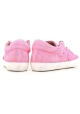 Sneakers basse Philippe Model donna in scamosciato rosa