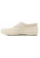 Sneakers Hogan donna in in tessuto beige chiaro