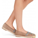 Espadrilles Giuseppe Zanotti GIPSY in camoscio beige
