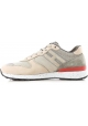 Sneakers basse Hogan uomo in pelle e tessuto beige